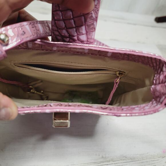 BRAHMIN MELBOURNE MULBERRY POTION MARLEY CROSSBODY BAG - Picture 5 of 11